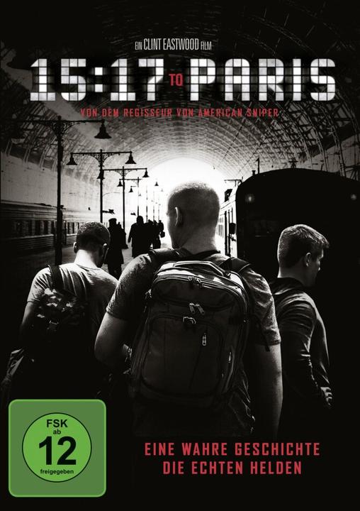 Actual product image 15:17 to Paris (DVD, 2018, German)