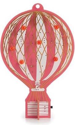 Actual product image Whadda Learning kits for soldering - hot air balloon and bicycle in retro design