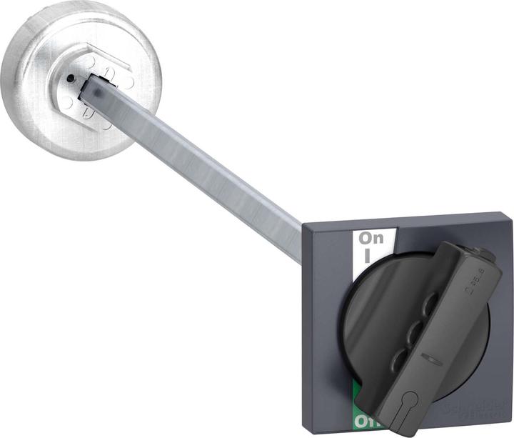 Actual product image Schneider Electric Rotary handle with black grip for door mounting, for use with load-break type
