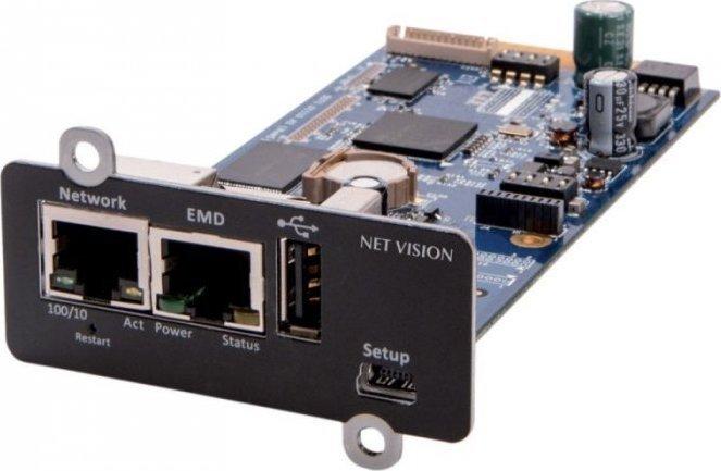 Image du produit Socomec Karta sieciowa NetVisio n 8 WEB/SNMP IPv4/IPv6