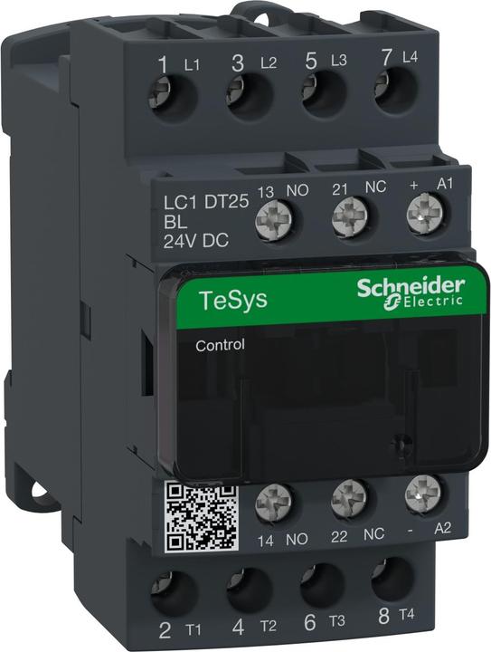 Produktbild Schneider Electric Spuln-Schütz 4polig NO,25A,24VDC,AC1