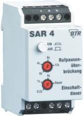 Produktbild Metz Connect BTR SAR 4 Funktionen einstellbar f. Hutschienenmontage / Bitte technische Daten beachten / lichtgrau