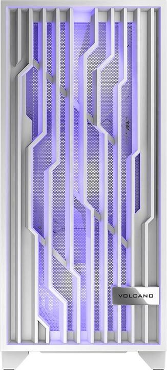 Produktbild Modecom Volcano Perun Apex ARGB biała (mATX, Mini-ITX, ATX, E-ATX)