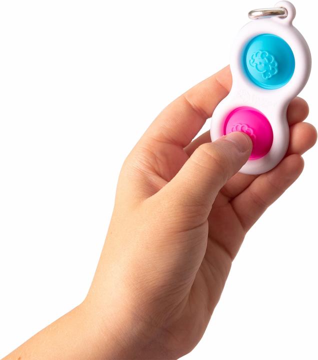 Image du produit Fat Brain Toys Pince simple Dimpl (porte-clés)