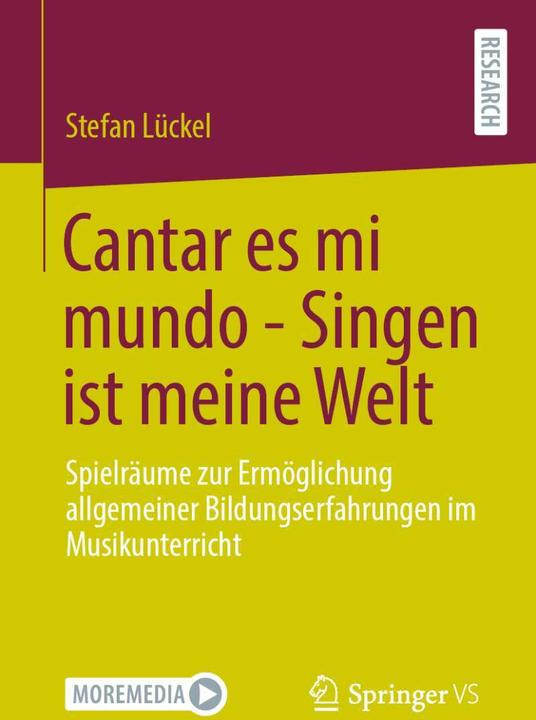 Immagine prodotto Cantar es mi mundo - Singen ist meine Welt (Tedesco, Stefan Lückel, 2021)