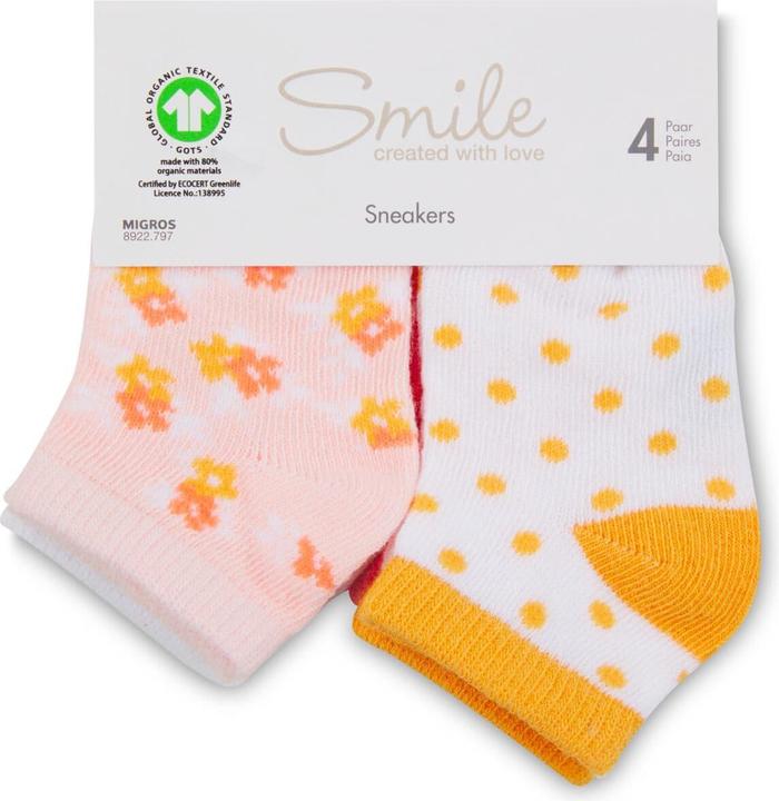 Image du produit Smile Sneakers pour bebe Lot de4 (paquet de 4, 15 - 18)