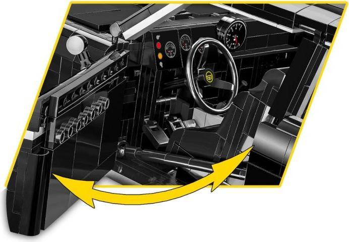 Produktbild Cobi Opel Rekord C-Schwarze Witwe