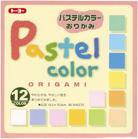 Produktbild Toyo Origami Pastell color (60 x)