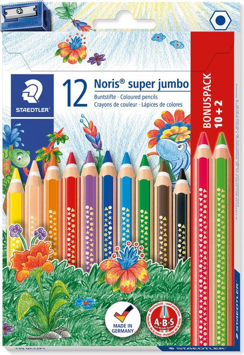 Staedtler Noris super jumbo 129 (Multi Colour, 1 x)