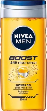 Produktbild NIVEA MEN BOOST Shower Gel 250ml (250 ml)