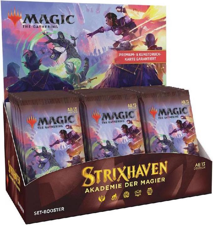 Actual product image Magic the Gathering Strixhaven: School of Mages (German, Booster Pack)