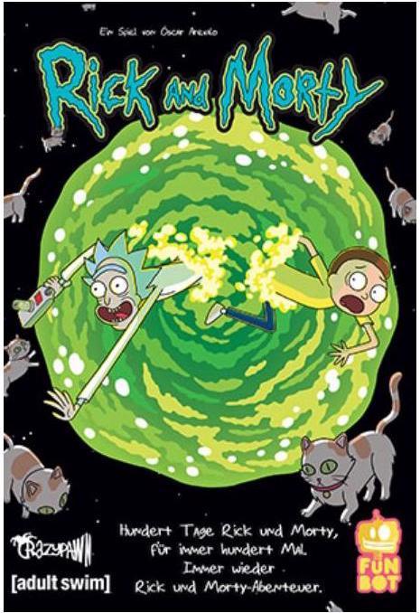 Produktbild Funbot 1023950 - Rick and Morty: 100 Tage - Kartenspiel, 2-4 Spieler, 16 Jahren (DE-Ausgabe) (Deutsch)