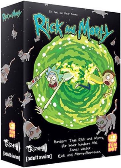 Produktbild Funbot 1023950 - Rick and Morty: 100 Tage - Kartenspiel, 2-4 Spieler, 16 Jahren (DE-Ausgabe) (Deutsch)