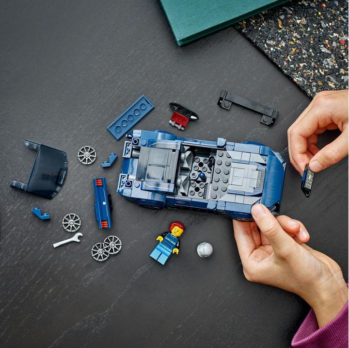 Immagine prodotto LEGO Ford Mustang, l'auto sportiva del Cavallo Nero (76920, LEGO Speed Champions)