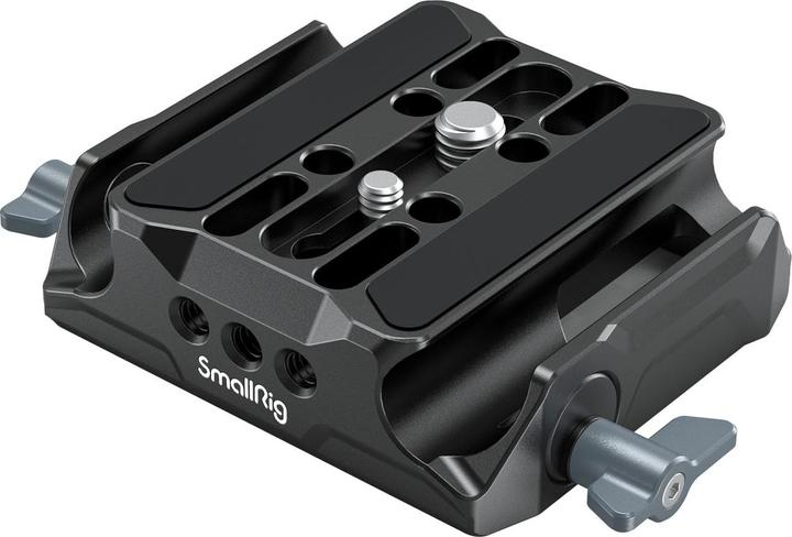 Immagine prodotto SmallRig Piastra di base universale LWS con doppio morsetto per asta da 15 mm (Piastra di aggancio rapido)