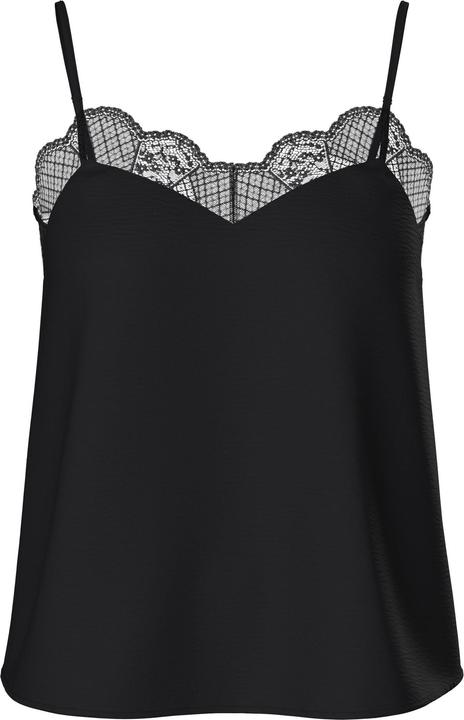 Actual product image Pieces Pctiffany Strap Lace Top Wvn Noos Bc (XS)