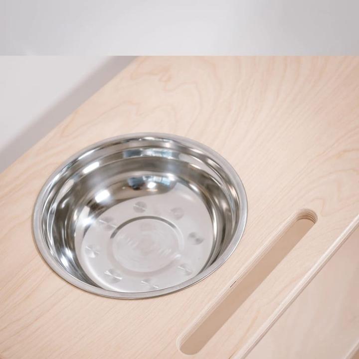 Image du produit Activity Board Enfant Waldorf lavabo, tout-petit lavabo, AVEC miroir, cadeau de Pâques