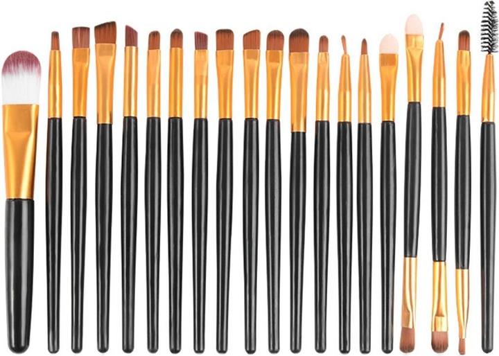 Nährwerte und Zutaten König Design Pinselset Makeup Professionelles 20 Stk. Make Up Pinsel Set Kosmetikpinsel Neu (Set)