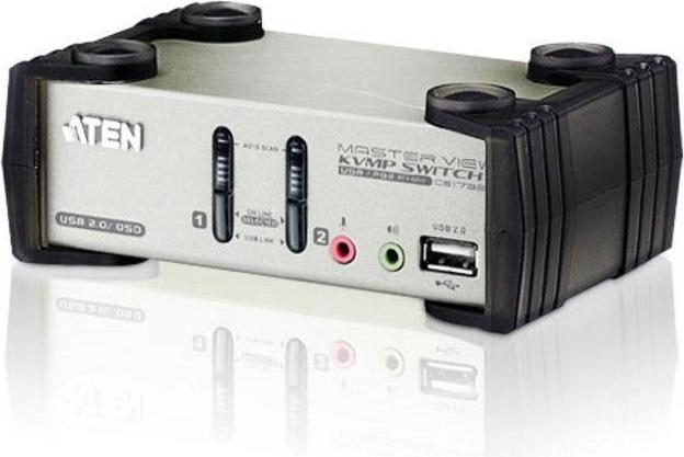 Actual product image Aten CS1732B, 2-Port KVM Switch with USB Hub