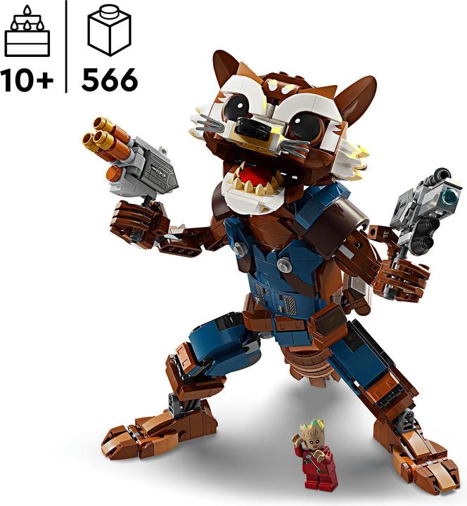 Produktbild LEGO Rocket & Baby Groot (76282, LEGO Marvel)