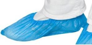 Produktbild Care and Serve Schuhüberzüge blau Polyethylen PVC