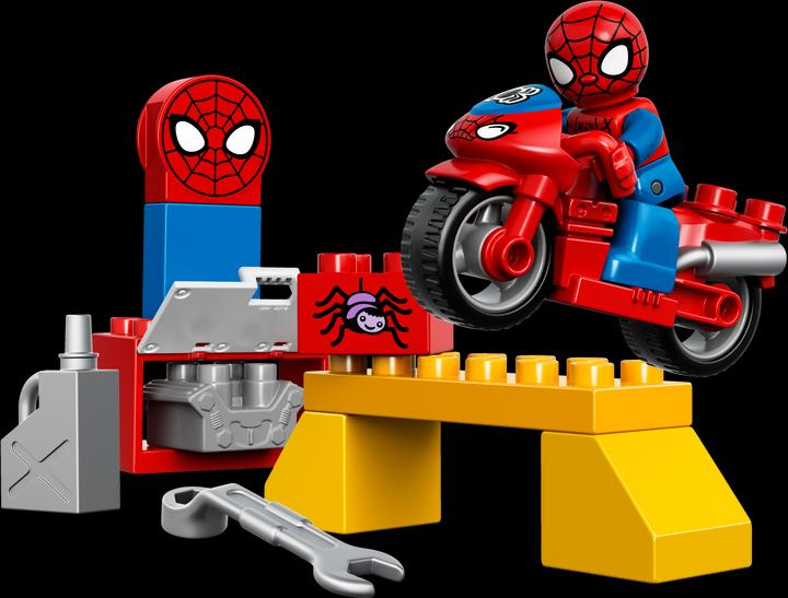 Image du produit LEGO DUPLO Spider-Man Atelier de moto (10607)
