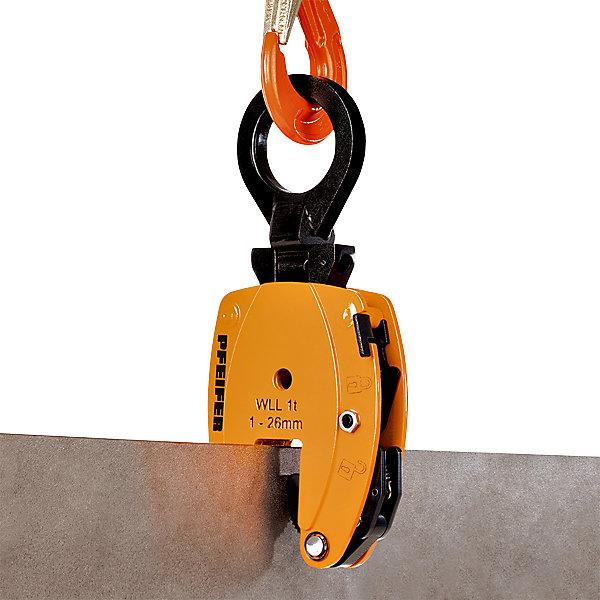 Actual product image Pfeifer Support clamp model KL, vertical insert