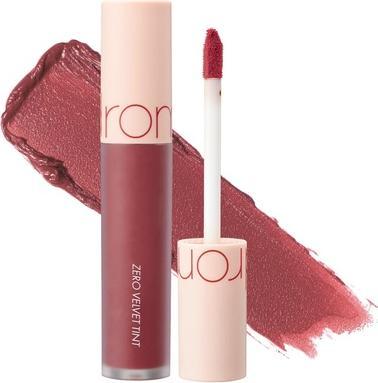Produktbild Rom&Nd Zero Velvet Tint 17 Colors Velvet Matte Long-Lasting Smudge-Resistant Lip Tint 5.5g/0.2oz No.16 Burn