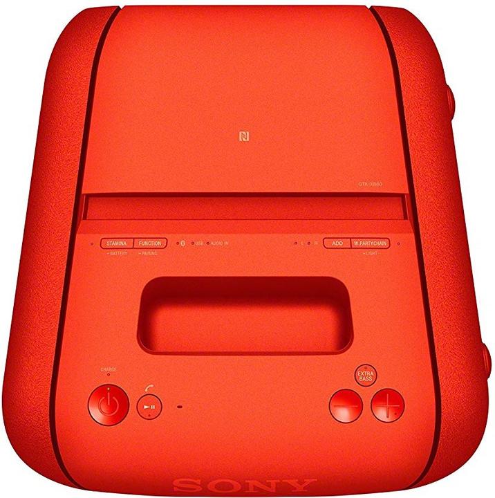Image du produit Sony Gtk-Xb60b (14 h, Fonctionnement sur batterie, Fonctionnement sur secteur)