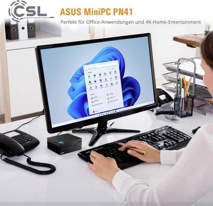 Produktbild ASUS PN41 (Intel Celeron N5100, 8 GB, 500 GB)