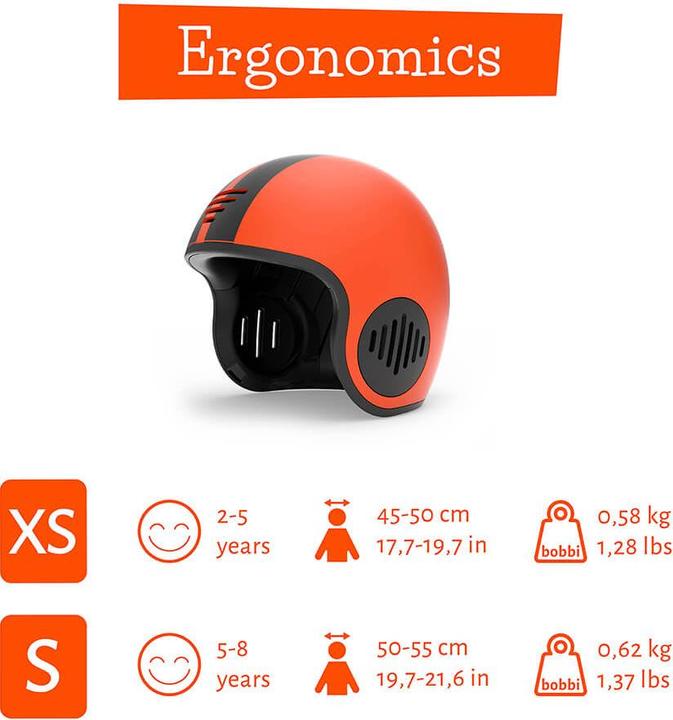 Actual product image Chillafish Bobbi children's bicycle helmet size S 51 - 55 cm head circumference (51 - 55 cm)