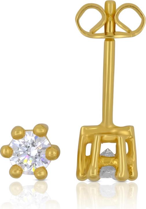 Image du produit Muau Boucles d'oreilles (750/18 K Or jaune)