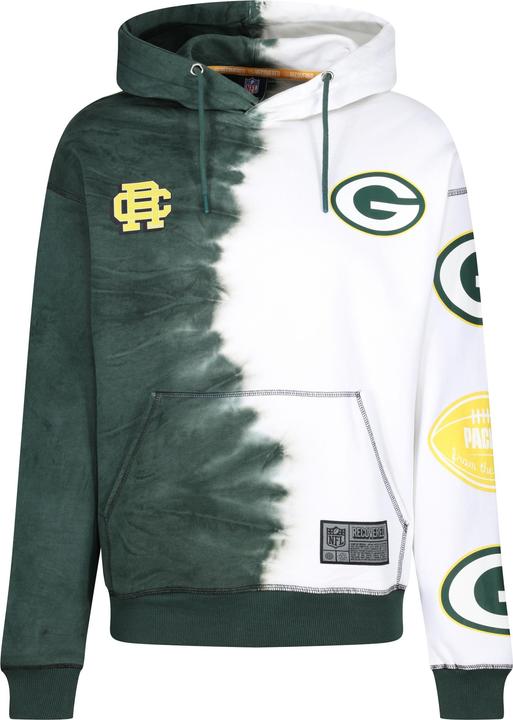 Produktbild Recovered Re:covered Fleece Hoody - INK DYE Green Bay Packers - XL (XL)