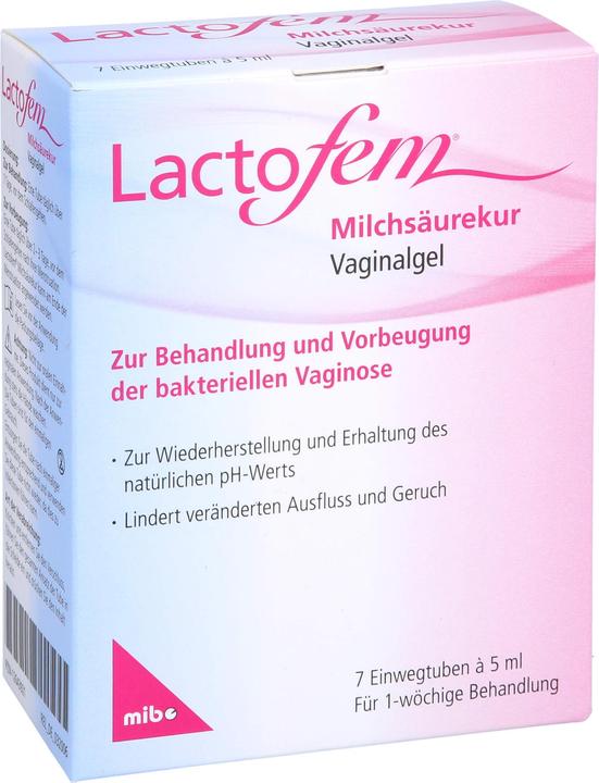 Produktbild Mibe Lactofem Milchsäurekur Vaginalgel, 35 ml Gel (35 ml, Intimgel)