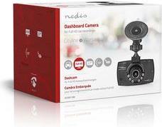 Produktbild Nedis Cityline Warsaw, Dashcam 1080p, 2.7", HDMI (Eingebautes Mikrofon, WLAN, Nachtsicht, GPS-Empfänger, Beschleunigungssensor, Eingebautes Display, HD)