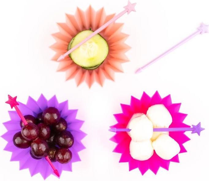 Actual product image Lunch Punch Silicone moulds set of 3, pink