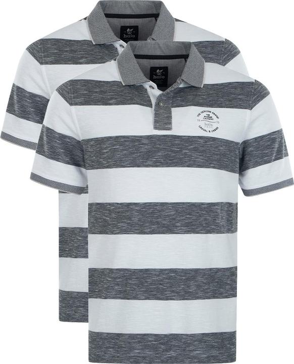Produktbild Hajo 2er Pack Riviera Poloshirt (56, XXL)
