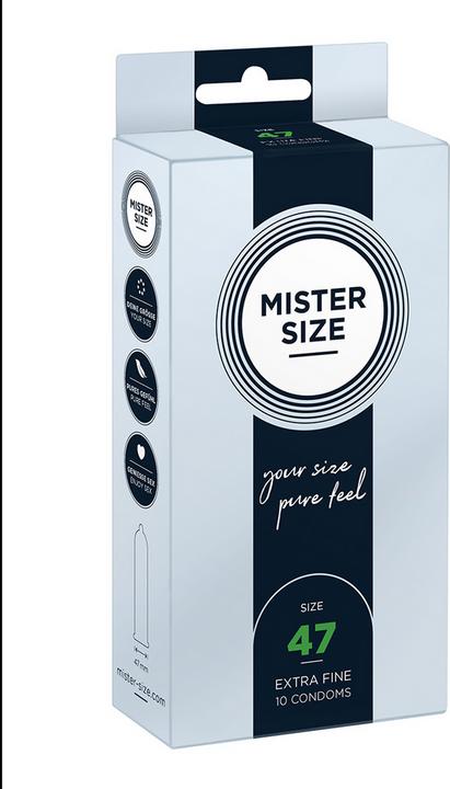 Actual product image Mister Size 47 (10 pcs.)