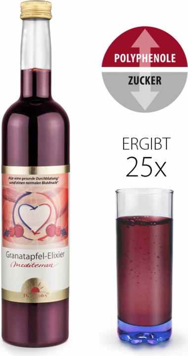 Produktbild Dr. Jacob's Granatapfel Elixier mediterran (1 Stück, Flüssigkeit, 1055 g)