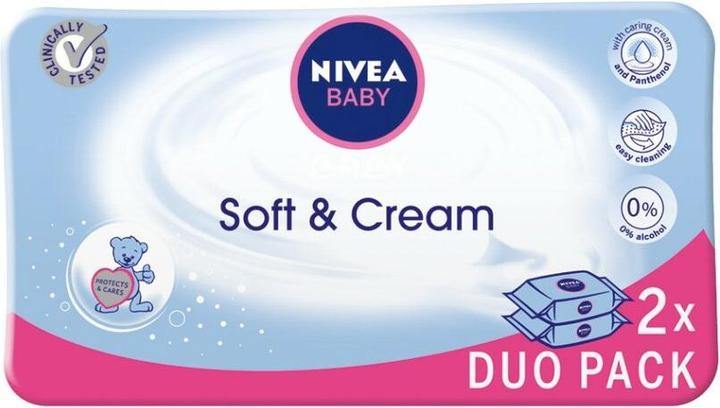 Produktbild NIVEA Baby Soft & Cream (126 Stück)