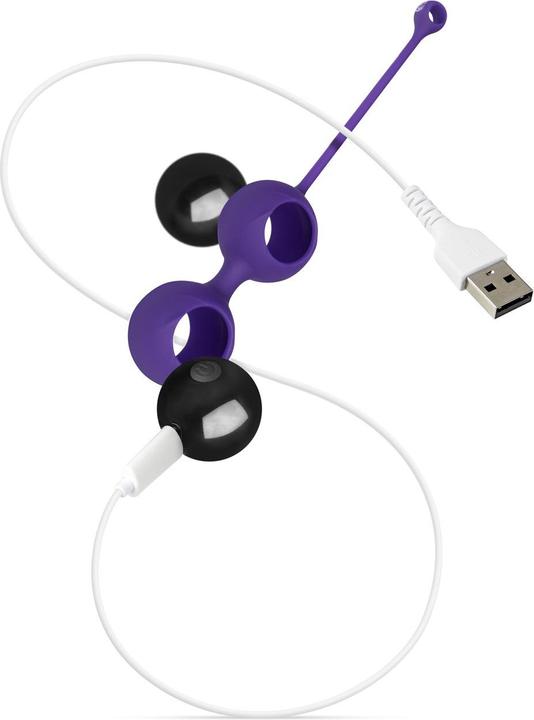 Actual product image Easytoys Vibrierende Kegelkugel Lila