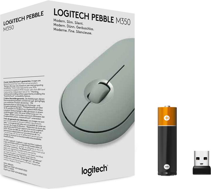 Actual product image Logitech Pebble M350 (Wireless)