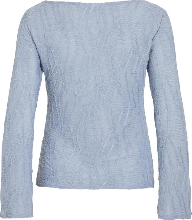Actual product image Vila Boat-neck top with long sleeves (M)