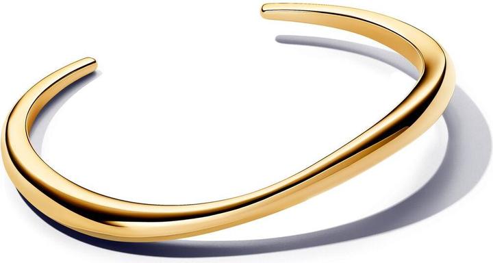 Produktbild Pandora Organisch Geformter Offener Armreif (19 cm, Metall, Vergoldet)