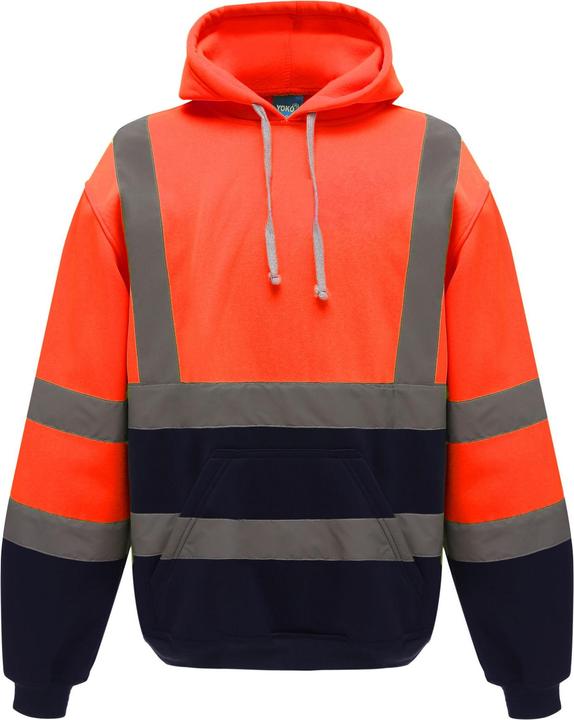 Bleu marine, Orange