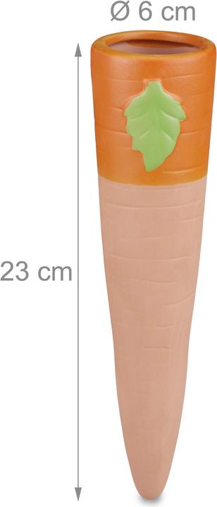Actual product image Relaxdays Watering spikes (Clay cone)