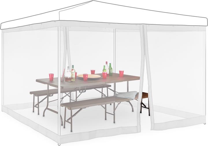 Produktbild Relaxdays Moskitonetz Pavillon (10 cm, 300 cm)