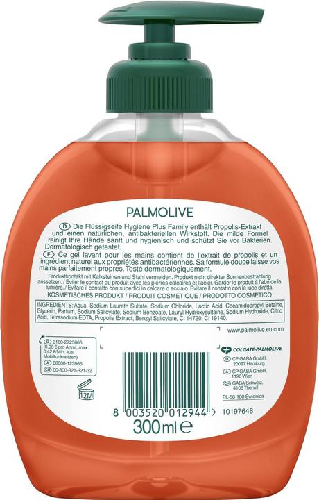 Image du produit Palmolive Hygiène Plus Family (Savon liquide, 300 ml)