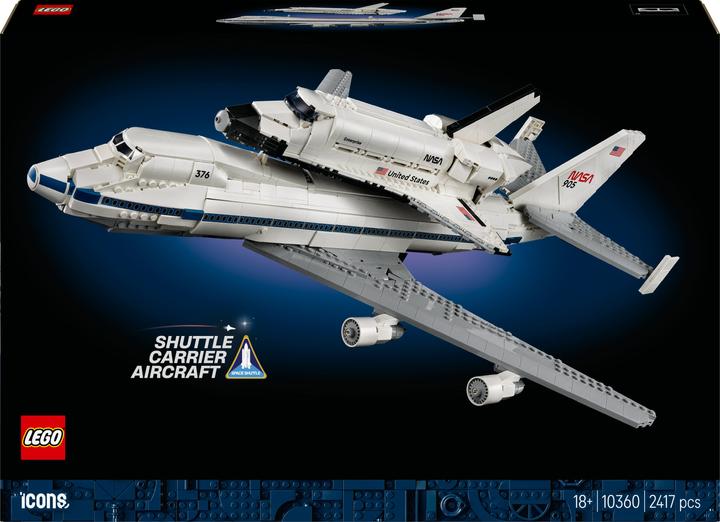 Actual product image LEGO 10360 Spaceshuttle-Transport-Jumbo