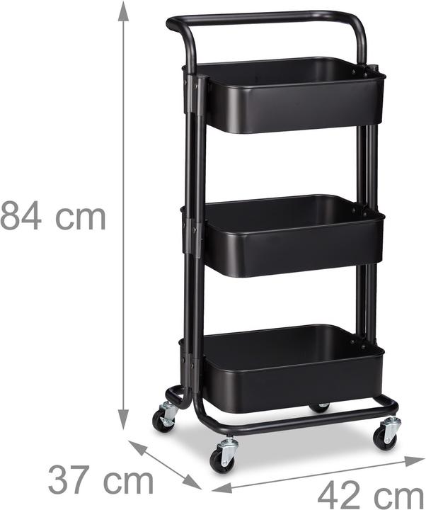 Actual product image Relaxdays Trolley